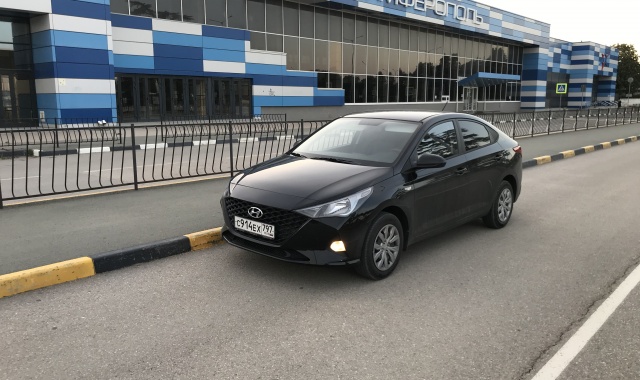 Аренда Hyundai Solaris new в Крыму