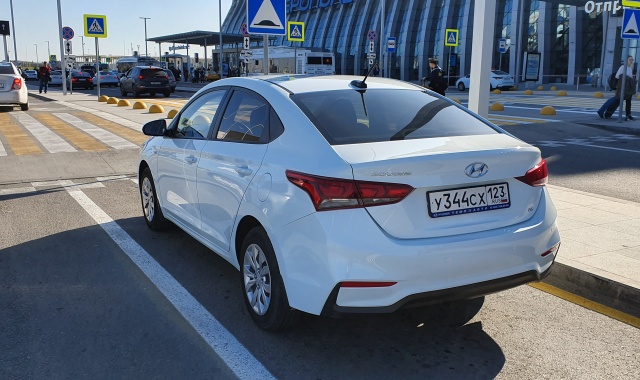 Аренда Hyundai Solaris в Крыму