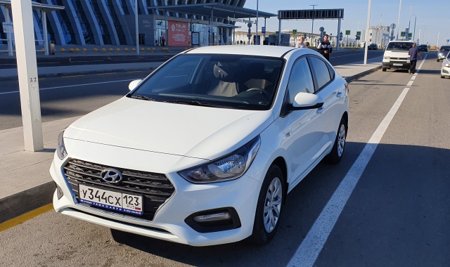 Аренда Hyundai Solaris в Крыму