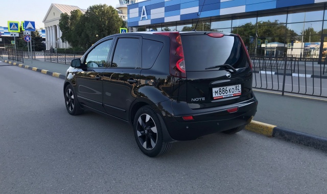 Аренда Nissan Note в Крыму